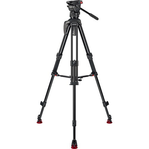 Sachtler 75/2 Mark II Aluminium Tripod System with Ace XL Head & Mid-Level Spreader