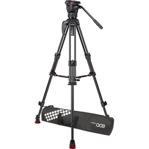 Sachtler 75/2 Mark II Carbon Fibre Tripod System with Ace XL Head & Mid-Level Spreader