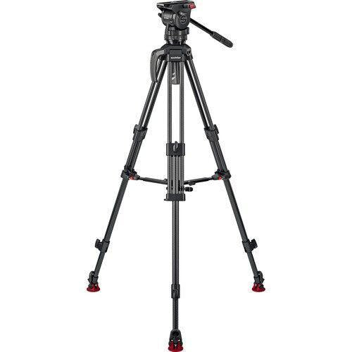Sachtler 75/2 Mark II Carbon Fibre Tripod System with Ace XL Head & Mid-Level Spreader