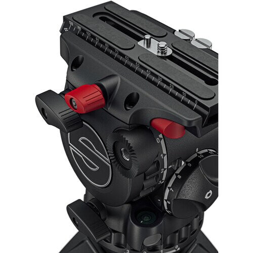 Sachtler aktiv6 Sideload Head with SpeedLevel & 3-Step Drag (75mm)