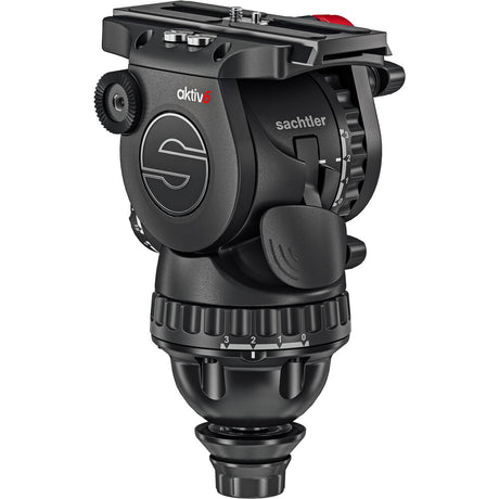 Sachtler aktiv6 Sideload Head with SpeedLevel & 3-Step Drag (75mm)