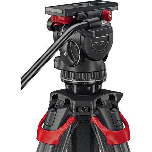 Sachtler aktiv8T Touch & Go Fluid Head with SpeedLevel for Select Sachtler Tripods (75mm)