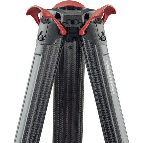Sachtler Flowtech 75 Carbon Fiber Tripod Legs Only with Mid-Level Spreader
