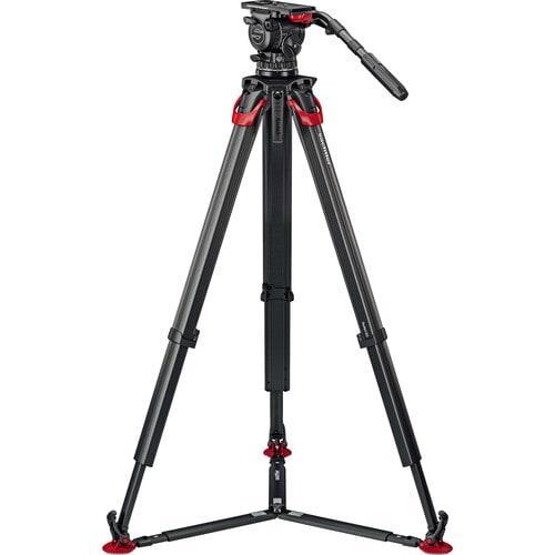 Sachtler System aktiv14T and flowtech 100 with Ground Spreader