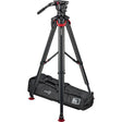 Sachtler System aktiv14T and flowtech 100 with Mid-Level Spreader