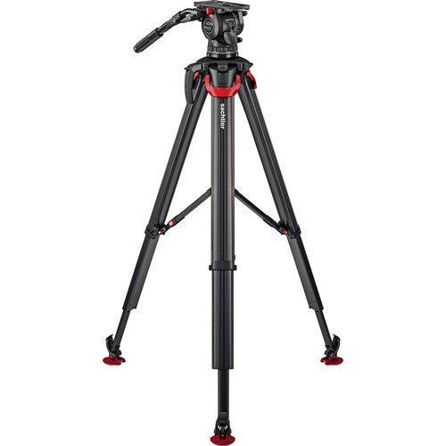 Sachtler System aktiv14T and flowtech 100 with Mid-Level Spreader