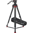 Sachtler Tripod System aktiv12T and flowtech 100 with Ground Spreader