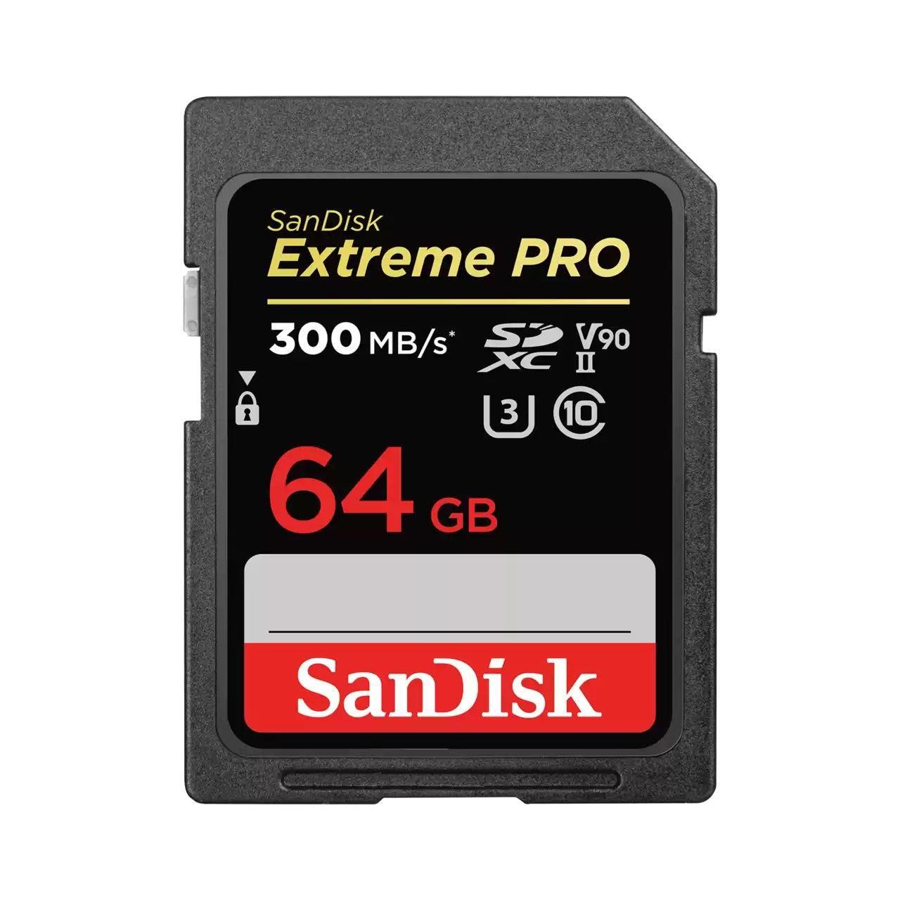 SanDisk Extreme PRO UHS-II SDXC Memory Card
