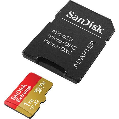 SanDisk Extreme microSDXC UHS-I Micro SD Card with SD Card Adapter