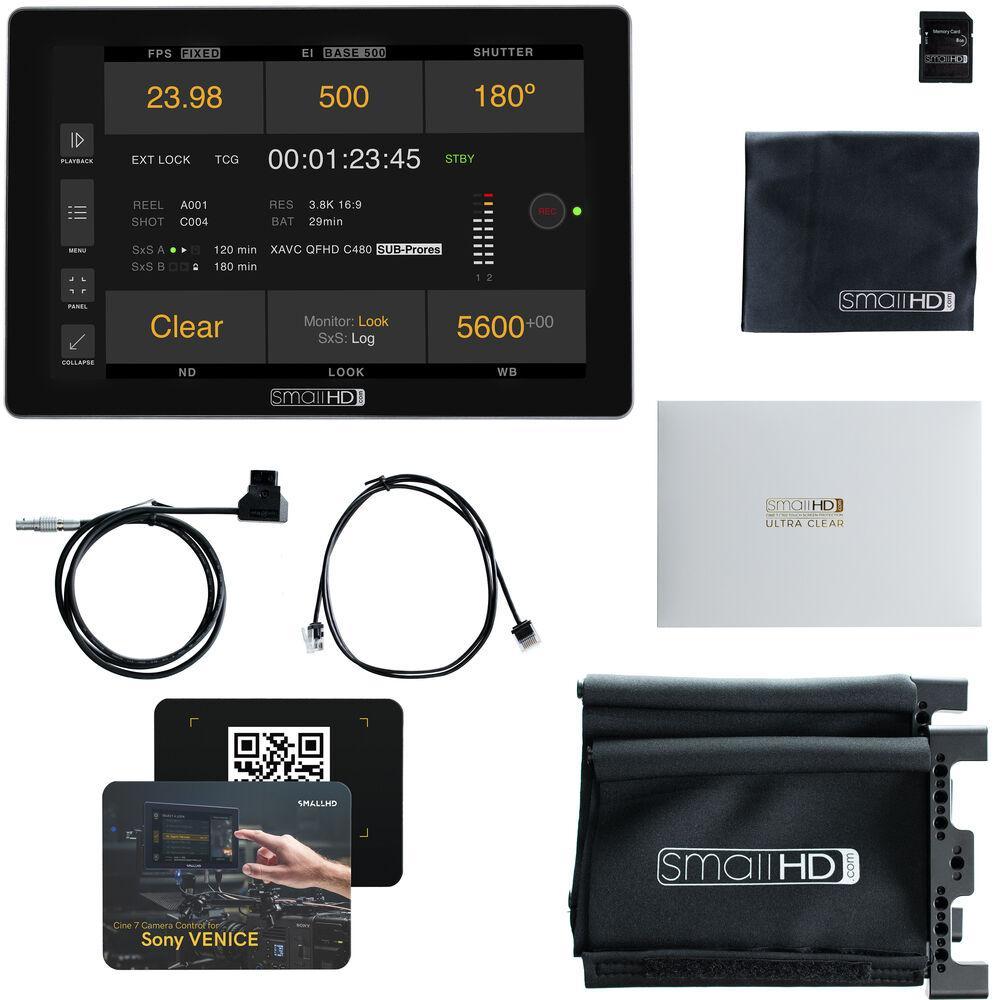 SmallHD 7 Inch Cine 7 Touchscreen Monitor with Sony VENICE Camera Control Kit
