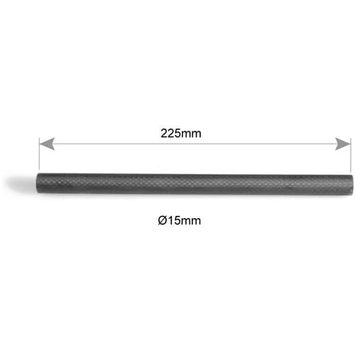 SmallRig 15mm Carbon Fiber Rod Set 9 Inch