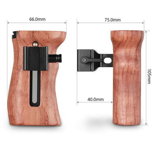 SmallRig 2187B Wooden Side Handle with NATO Clamp