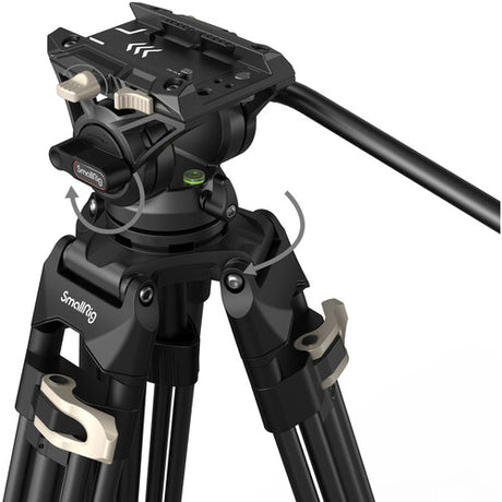 SmallRig 3751 Heavy-Duty Tripod with Fluid Head