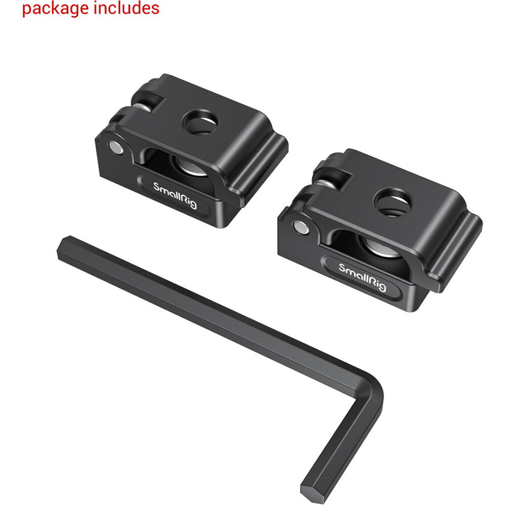 SmallRig MD2418 Universal Spring Cable Clamp 2 Pieces