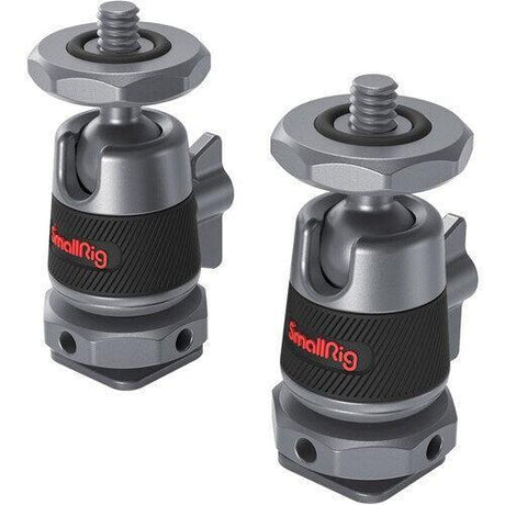 SmallRig Mini Ball Head with Removable Cold Shoe Mount Pair