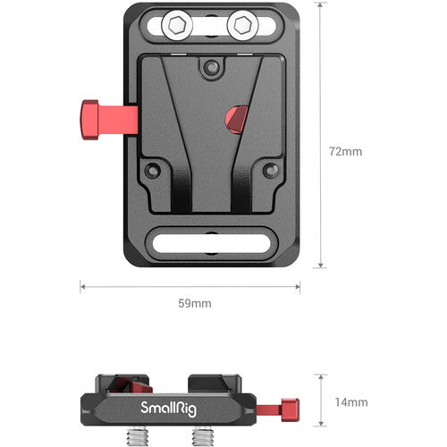 SmallRig Mini V-Mount Battery Plate