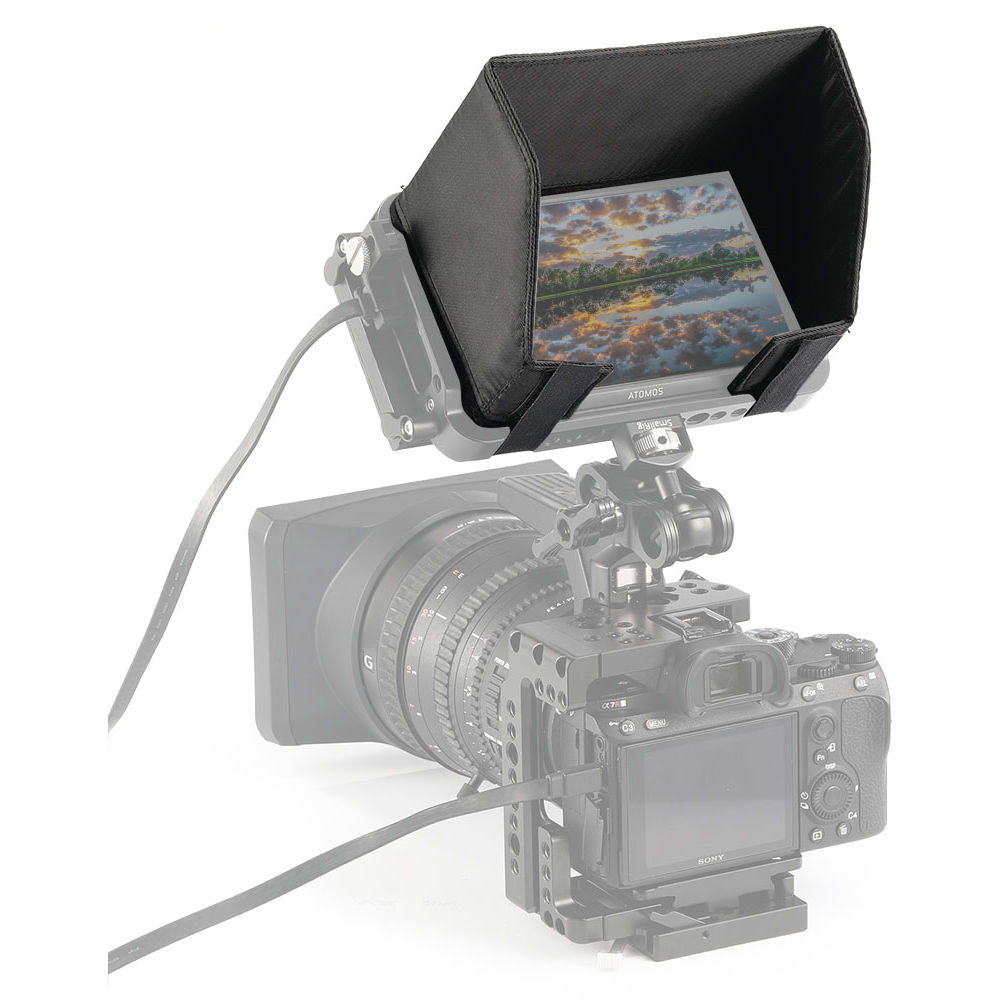 SmallRig Sun Hood for Atomos Ninja V and V+ Cage