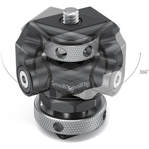 SmallRig Swivel and Tilt Adjustable Monitor Mount with Cold Shoe Mount