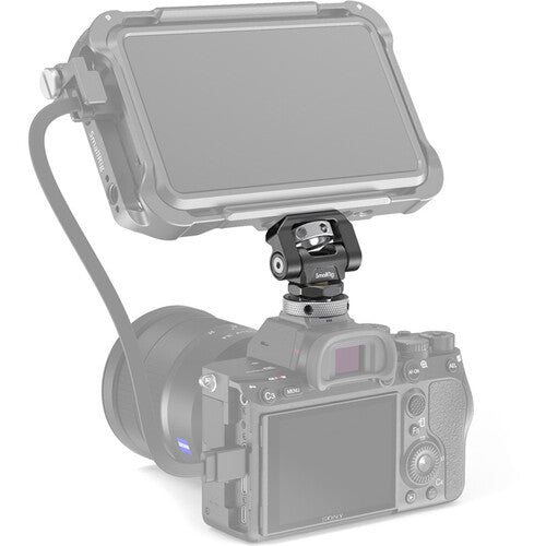 SmallRig Swivel and Tilt Adjustable Monitor Mount with Cold Shoe Mount