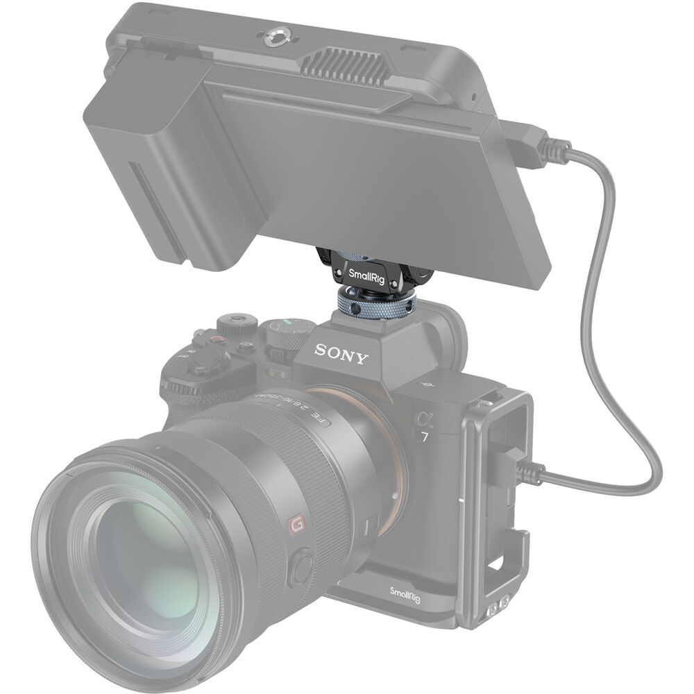 SmallRig Monitor Support with Cold Shoe Mount (Basic)
