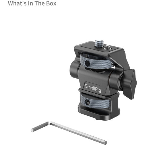 SmallRig Swivel and Tilt Adjustable Monitor Support with 1/4 Inch-20 Screws