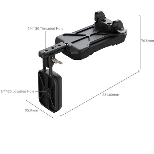 SmallRig Universal Shoulder Pad with 15mm Dual-Rod Clamp