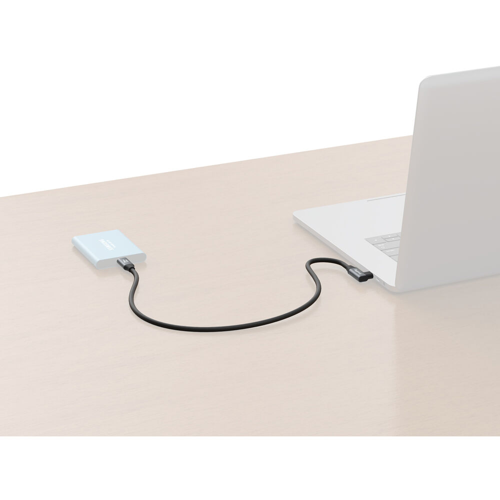 SmallRig USB-C Straight-to-Right Angled Cable (35cm)
