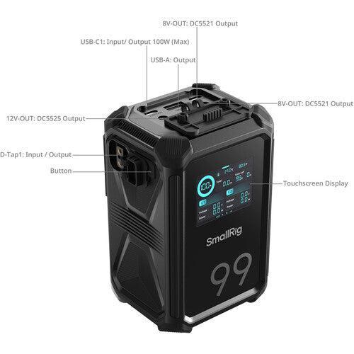 SmallRig X-Touch Smart Triple-Proof X99 V-Mount Battery