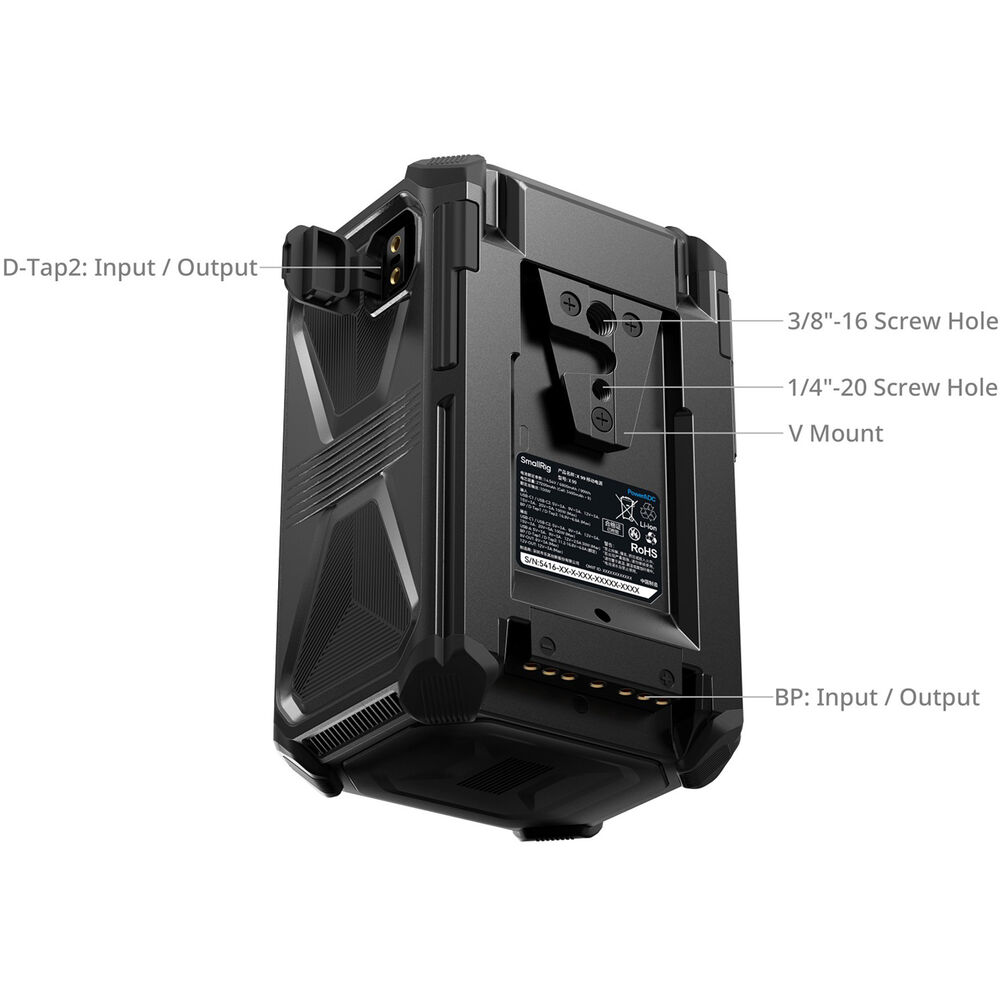 SmallRig X-Touch Smart Triple-Proof X99 V-Mount Battery