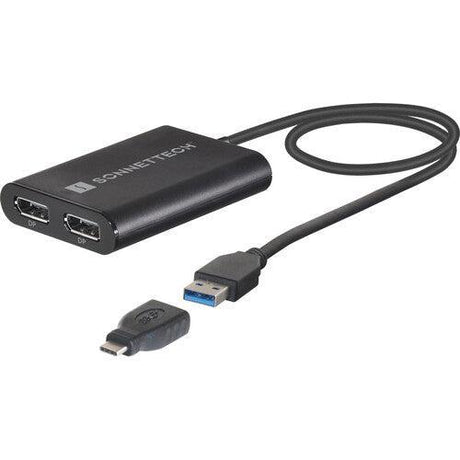 Sonnet DisplayLink USB Type-A to Dual DisplayPort Adapter for M1 & M2 Macs