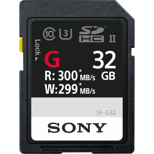 Sony 32GB SF-G Series UHS-II SD Memory Card