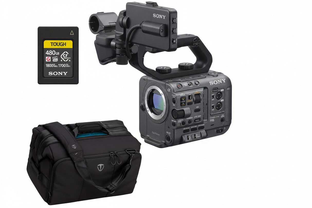 Sony FX6 Camera with Media and Bag