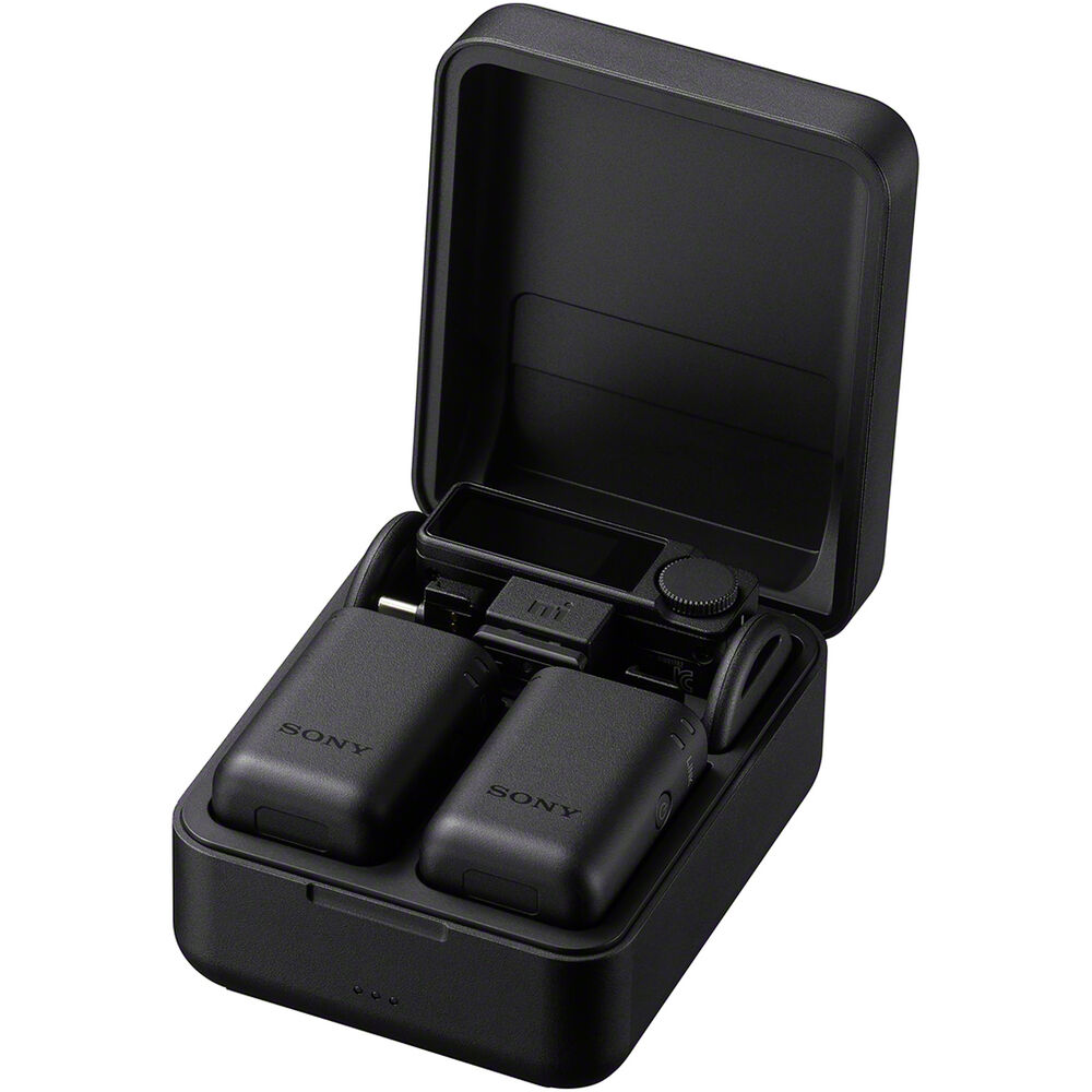 Sony ECMW5 Wireless Microphone System with Charging Case