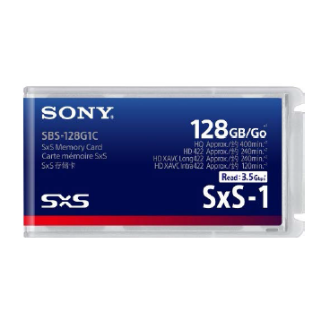 Sony 128GB SxS-1 G1C High Speed Memory Card