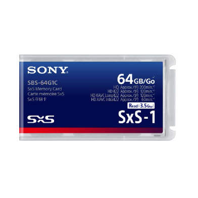 Sony 64GB SxS-1 G1C High Speed Memory Card