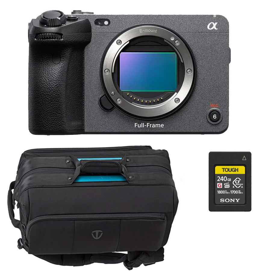 Sony FX3A Camera with Media and Bag