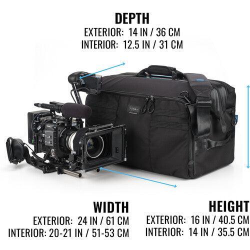 Tenba Cineluxe V2 Shoulder Bag 24 Hightop (Black, 60L)