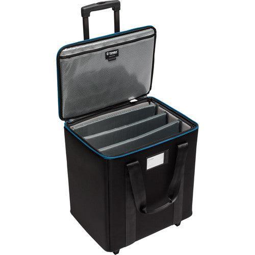 Tenba 1x1 LED 3 Panel Case with Wheels in Black