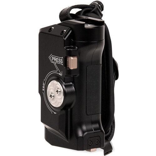 Tilta Left-Side Advanced Power Handle with Run-Stop F570 in Black