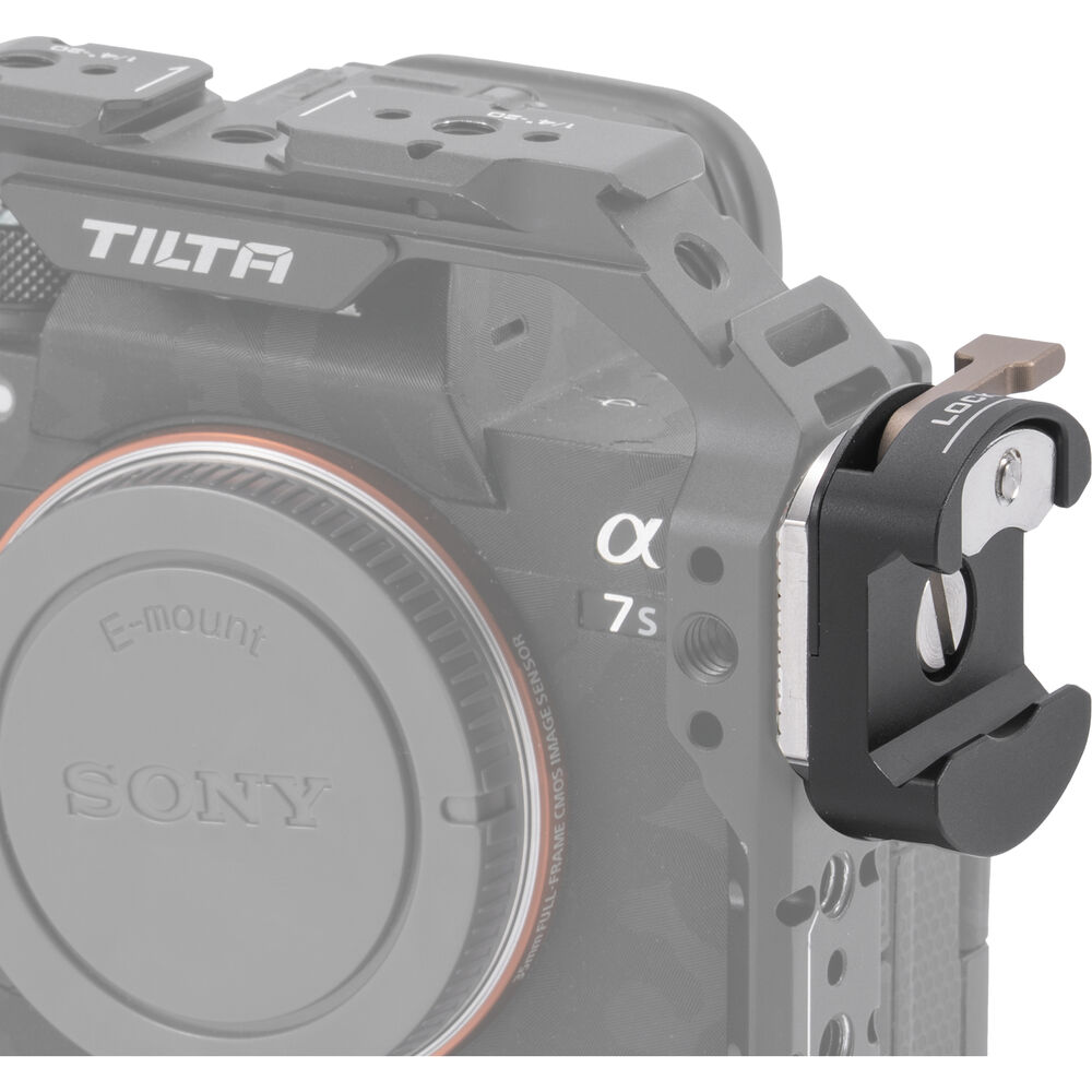 Tilta Nato Clamp to ARRI Rosette Adapter (Black)