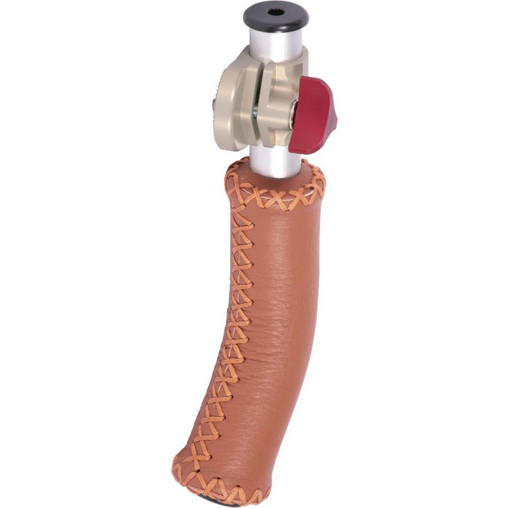 Vocas tube handgrip short with leather handle (left hand)