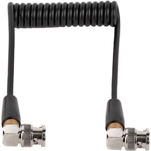 Wooden Camera Coiled BNC to BNC Cable - 25cm