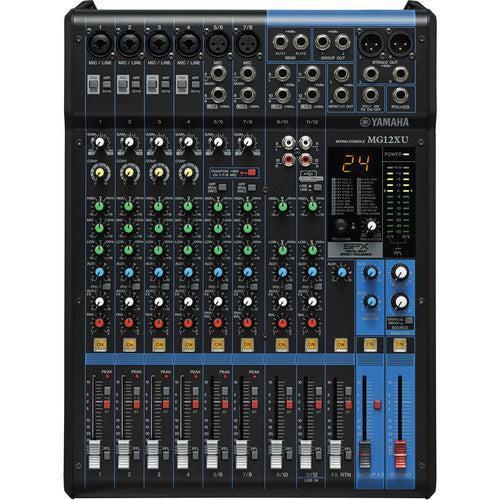 Yamaha 12 Channel Analogue Mixer plus SPX effects and USB Interface