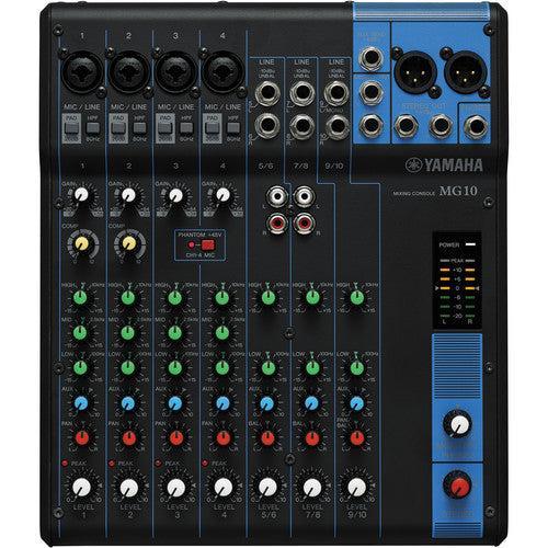 Yamaha MG10 Mixer with 10 Inputs
