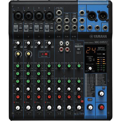 Yamaha MG10XU Mixer with Built-In FX and 2 USB Interfaces