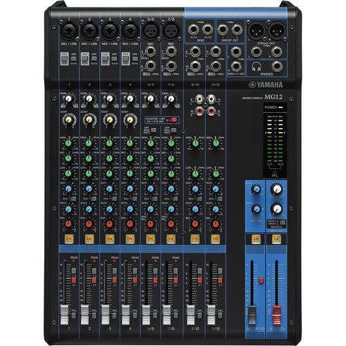 Yamaha MG12 Mixer with 12 Inputs