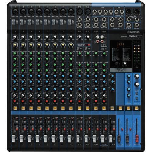 Yamaha MG16XU 16-Input Mixer with Built-In FX and 2 USB Interfaces