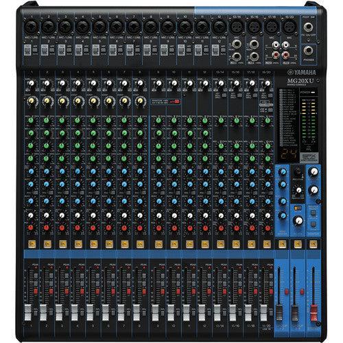 Yamaha MG20XU 20-Input Mixer with Built-In FX and 2-channel USB Interface