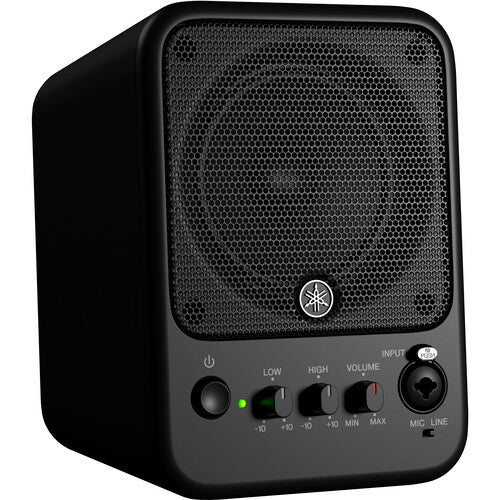 Yamaha MS101-4 Powered Monitor Speaker 30W Class-D Single in black
