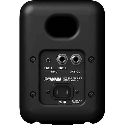 Yamaha MS101-4 Powered Monitor Speaker 30W Class-D Single in black